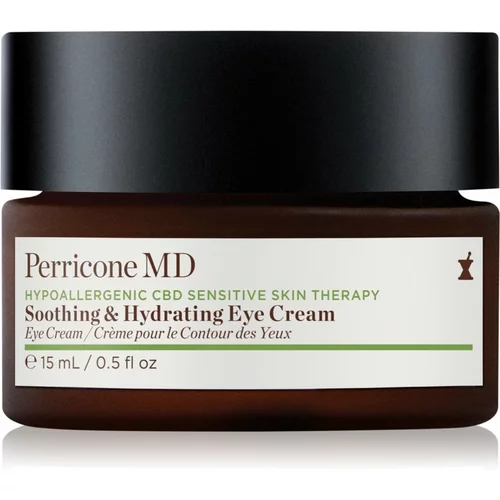 Perricone MD Hypoallergenic CBD Sensitive Skin Therapy pomirjajoča krema za predel okoli oči 15 ml