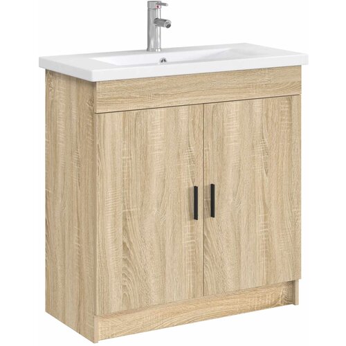  Umivaonik za kupaonicu Krom 81 x 40 x 17,5 cm Metal Slike
