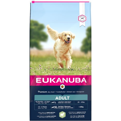 Eukanuba Adult Large Breed jagnjetina in riž - 12 kg Cijene