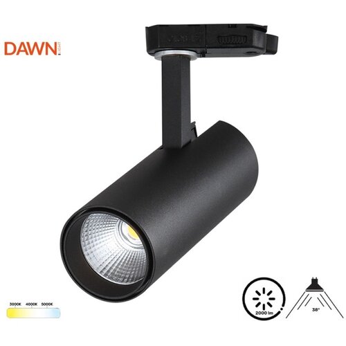 Dawn LED REF SINSKI EL-T21D020 20W CCT CRNI TROFAZNI Slike