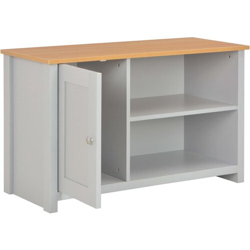 Maison Chic TV omarica - TV stojalo - Televizijska omarica siva 95x39x58 cm, (21700355) Slike