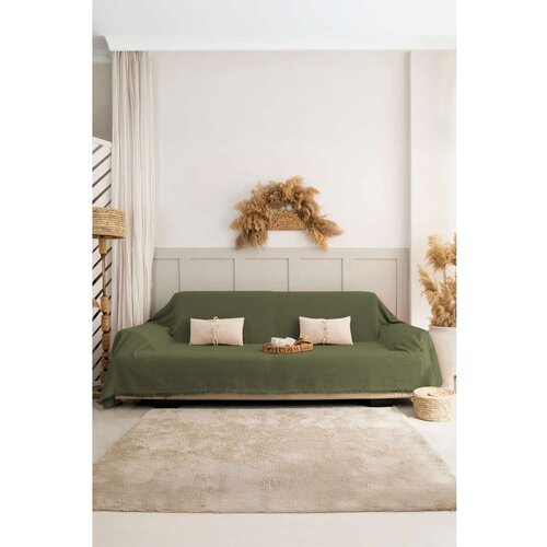 Rio Khaki Khaki Sofa Cover Slike