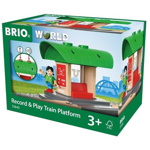 Brio – Železniška postaja z zvoki in lučmi Cene