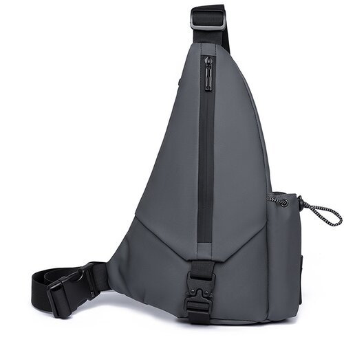 INF Moška Oxford torba na prsih - Nepremočljiva torba za čez telo za vsakodnevno uporabo Grey, (21779079) Cene
