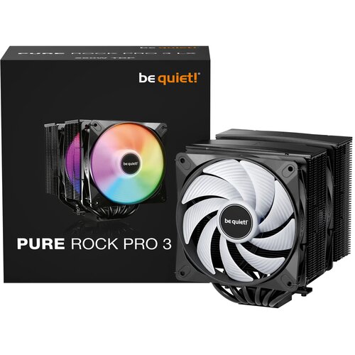 BE QUIET CPU Cooler ARGB Pure Rock PRO 3 LX BK043 (AM4,AM5,1200,1700)/TDP-250W Cene