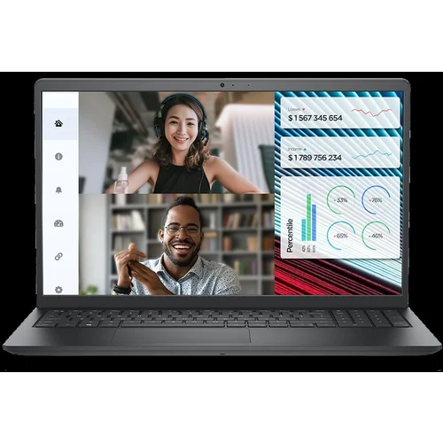 Dell Vostro 3520 15.6” FHD 1920×1080 Core i3-1215U 8GB 1x8GB DDR4 M.2 256GB SSD Intel