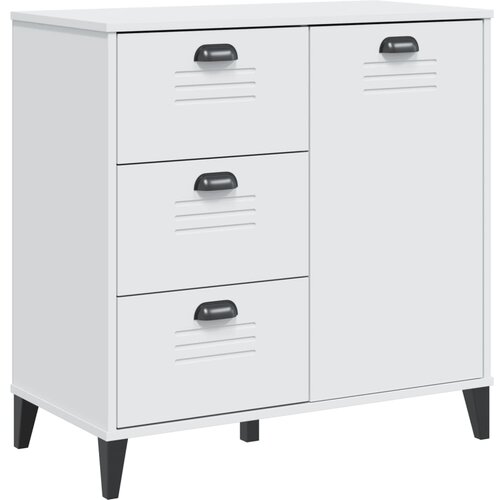 Maison Chic Komoda - Predalnik VIKEN bela 80x40x80 cm inženirski les, (21717345) Cene