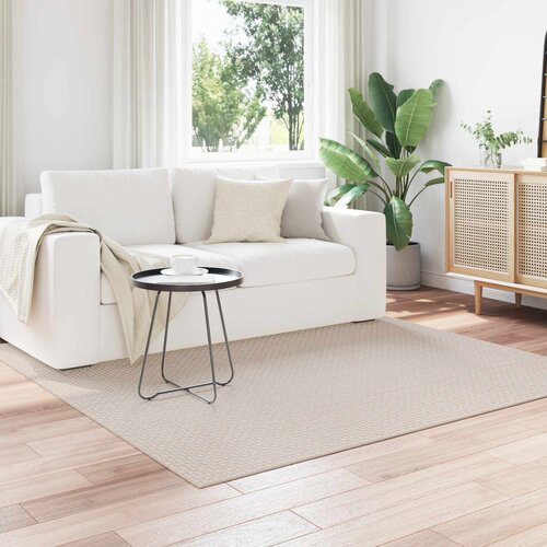  Tepisi za područja Četvrtasti FARO Krema 200 x 200 cm Poliester Cene
