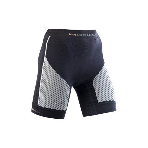 X-Bionic Running Pants Short W Black/Pearl Grey Slike