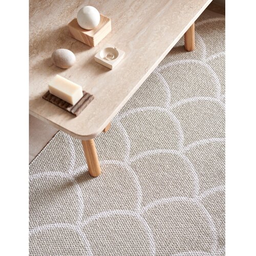 Pappelina kremno bel zunanji in notranji tekač 70x150 cm kotte linen &amp;ndash; Slike