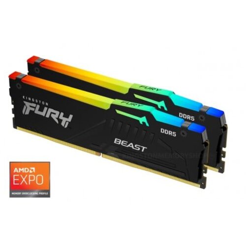 Kingston 32GB 5600MHz DDR5 RGBFury Beast... Cijene