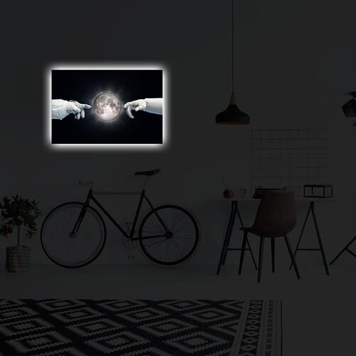 Wallity Slika sa LED osvetljenjem ABD-006, 45x70 cm Cene