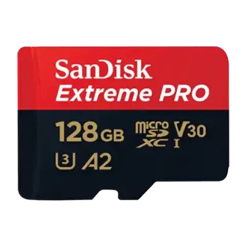 Sandisk Micro SD Card 128GB Extreme Pro A2 C10 V30 SDSQXCD-128G-GN6MA Cene
