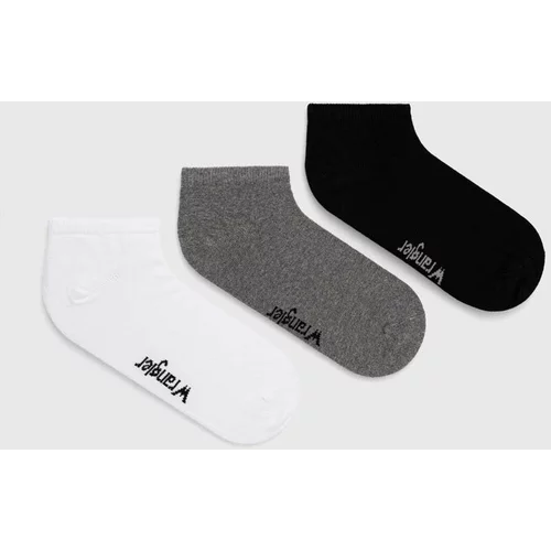Wrangler Čarape 3-pack za muškarce, boja: crna
