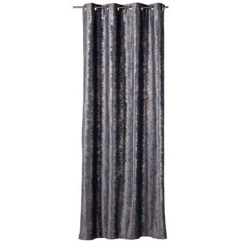 Mendola Fabrics Antracitno siva zatamnjujuća zavjesa 140x260 cm Lhasa –