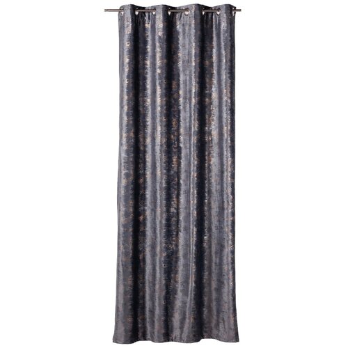Mendola Fabrics Antracitno siva zatemnitvena zavesa 140x260 cm Lhasa &amp;ndash; Mendola Fabrics Slike