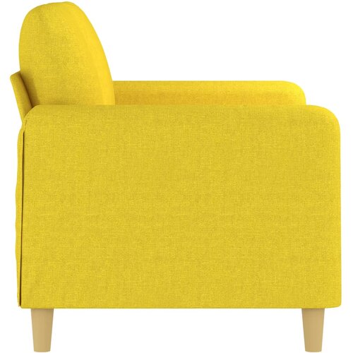  Dvosjed od tkanine svjetložuti 120 cm Slike