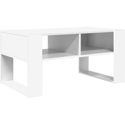 vidaXL Klubska miza Bela 92 x 53 x 45 cm Konstruiran les, (5000121219) Cene