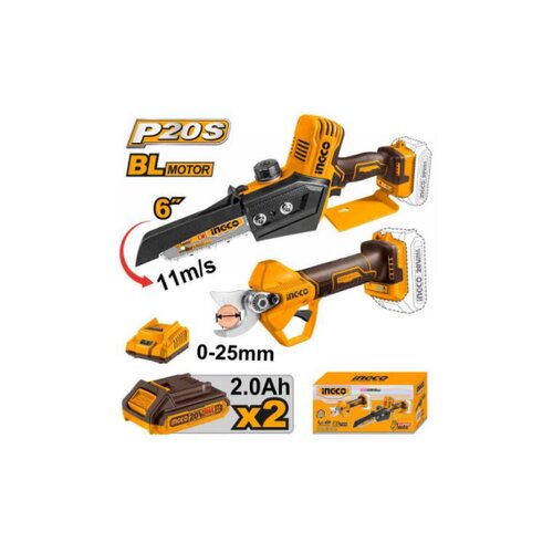  INGCO Aku set (testera+makaze) SUPER COSLI240306E Cene