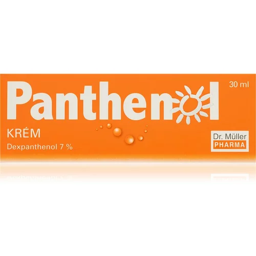 Dr. Müller Panthenol cream 7% vlažilna in pomirjujoča krema po sončenju 30 ml