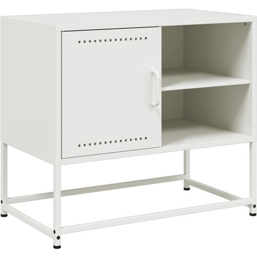 Maison Chic TV omarica - TV enota - Televizijska omarica olivno zelena 100,5x39x60,5 cm jeklo, (21700022) Slike