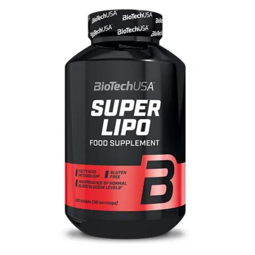 BioTech USA BioTechUSA Super Lipo 120 tableta – Bez Kofeina, za Podršku Metabolizmu Cene