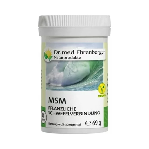 Dr. med. Ehrenberger - bio in naravni izdelki MSM kapsule - 60 kaps.