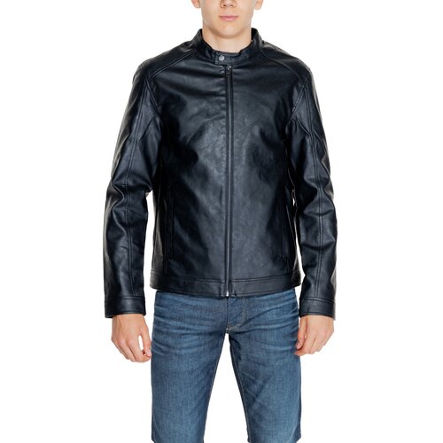 Jack & Jones Jakne JJEDYLAN CLEAN PU JACKET NOOS 12261195 Črna Cene