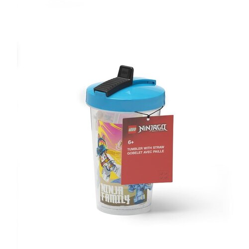 Lego Modra otro&amp;scaron;ka steklenička za vodo 500 ml Ninjago &amp;ndash; Slike