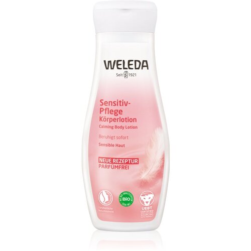 Weleda sensitive hidratantni losion za tijelo za osjetljivu kožu 200 ml za žene Slike