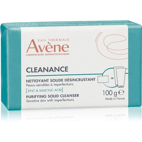 Avène Cleanance Purifying Solid Cleanser dermatološki sapun za masno lice sklono aknama 100 g Cijene