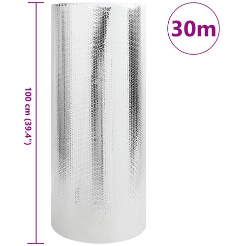  Reflektor topline za radijator Srebrno 30 x 1 m Polietilen Slike