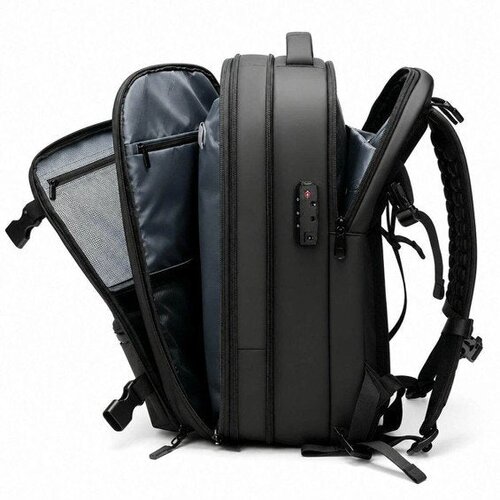  ATL DA661-Putni vakuumski ruksak za avion 29 &amp;times; 20 &amp;times; 48 cm &amp;ndash; pro&amp;scaron;irivi ruksak za laptop 15&amp;quot;, vakuumska kompresija, električna pumpa Slike