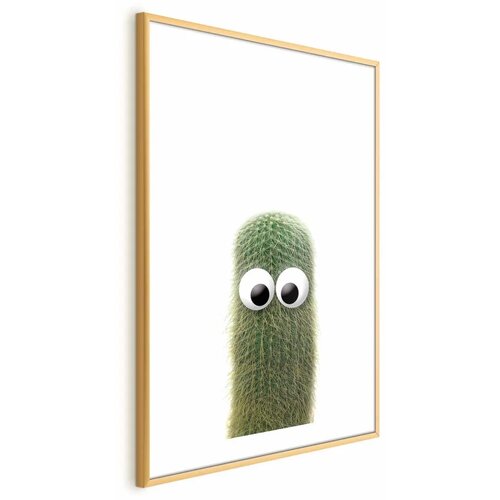  Plakat Prickly Friend 60x90 Zlatni okvir s margom Cijene