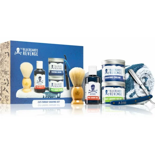 The Bluebeards Revenge Gift Sets Cut-Throat Shaving Kit darilni set (za obraz in brado)