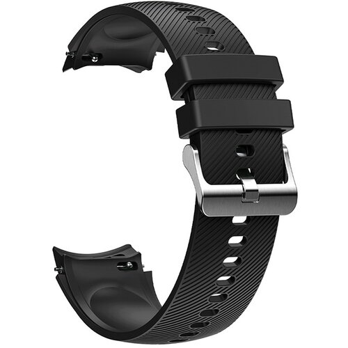 INF Črn silikonski pašček za uro za OPPO Watch X - 22 mm, (22064039) Cene