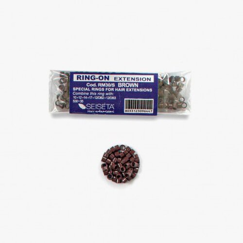  SEISETA- Mikroring za nadogradnju kose RM30/S - Brown 100/1 Cene