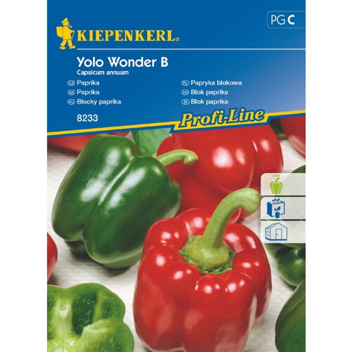 KIEPENKERL Sjeme povrća paprika Yolo Wonder B (Capsicum annuum, Berba: Kolovoz) Cijene