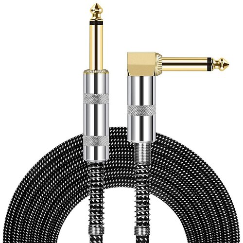 INF 6.35mm kabel za kitaro - Nizka raven &scaron;uma za bas, akustične in električne instrumente 10 m, (5000090814) Cene