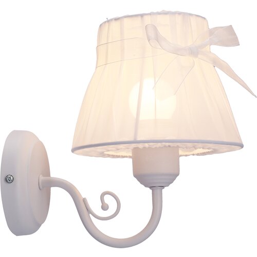 Candellux zefir zidna lampa 1X40W E27 bela Slike