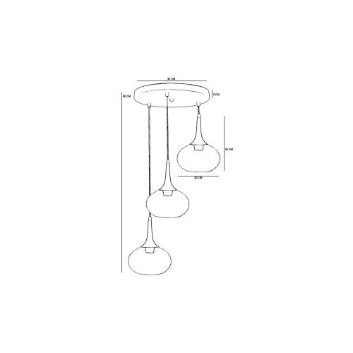 Opviq luster 2611180, Sivi Slike