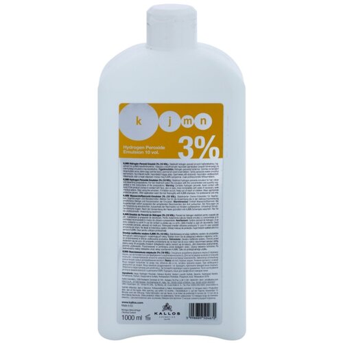 Kallos KJMN Hydrogen Peroxide oksidacijska emulzija 3 % 10 vol. za profesionalno uporabo 1000 ml Cene