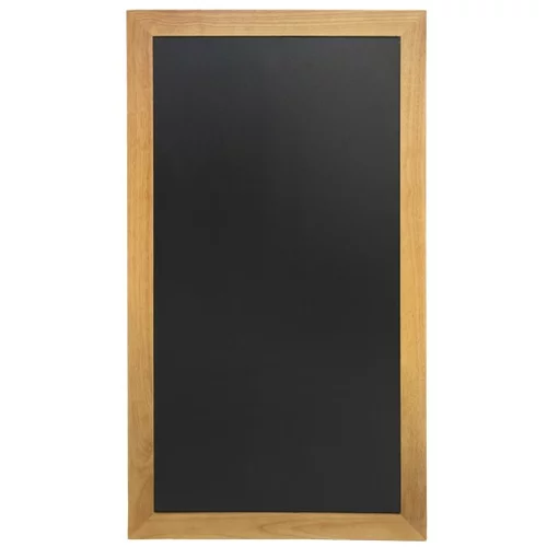 SECURIT Črna kredna tabla Universal Teak WBLTE100 56 x 100 cm