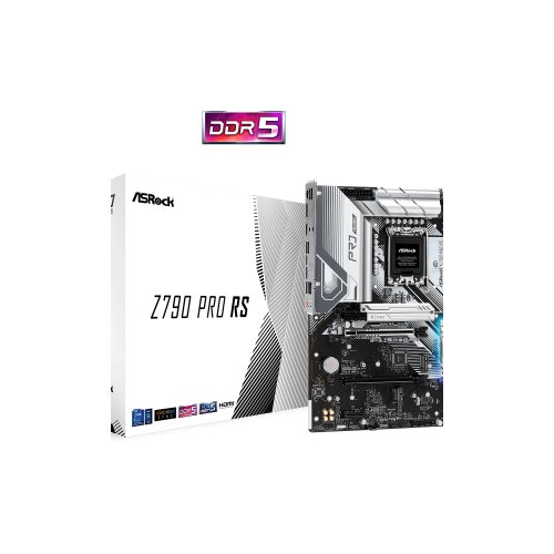 AsRock MB Z790 PRO RSIntel Z790;LGA1700;4xDDR5RAID;HDMI,DP;ATX Slike