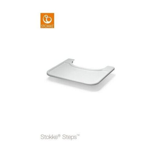 Stokke Tacna za hranilicu Steps Set Tray, Bela Slike