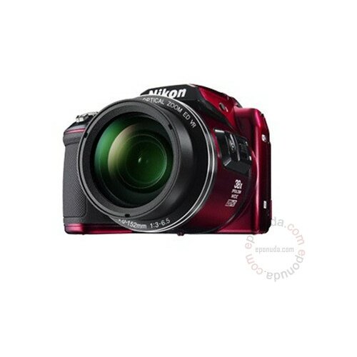Nikon Coolpix L840 crveni digitalni fotoaparat Slike