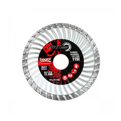Turbo rezna ploča dijamantska turbo fi115mm procut ( RPDT115 ) Slike