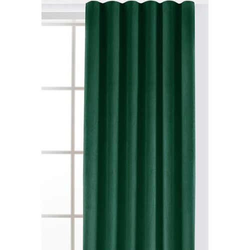 Filumi Zelena žametna zavesa za delno zatemnitev 140x225 cm Velto &amp;ndash; Slike