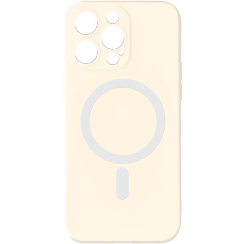AVIZAR Ovitek MagSafe za iPhone 15 Pro Max, Soft Touch, Fast Mag Cover Series - umazano bel, (21136734) Slike
