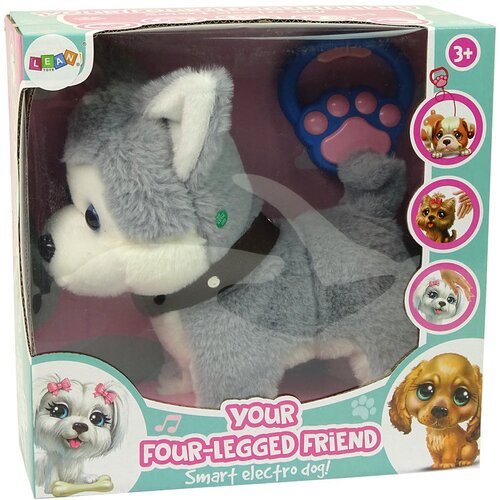  Plush Dog Interactive Educational Leash Songs Walks Slike